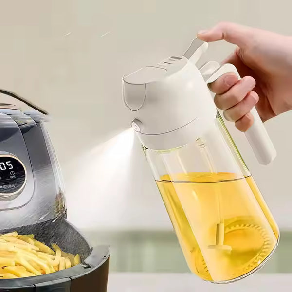 2 in 1 Oil Sprayer and Dispenser Bottle